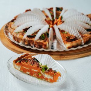 קיש פריך גדול מחולק ל20 קוטר 28